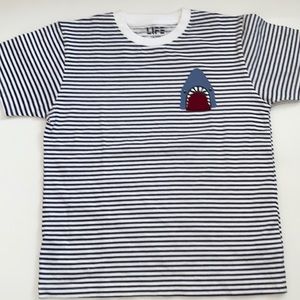 Striped kids boys t-shirt